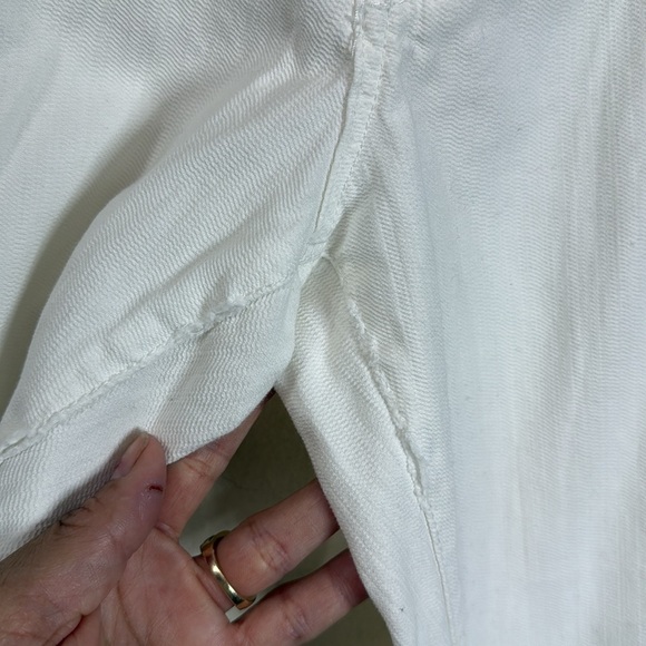 (R4) JUST CAVALLI Jeans white Low rise Flared leg men's size 56/30US - Picture 5 of 15